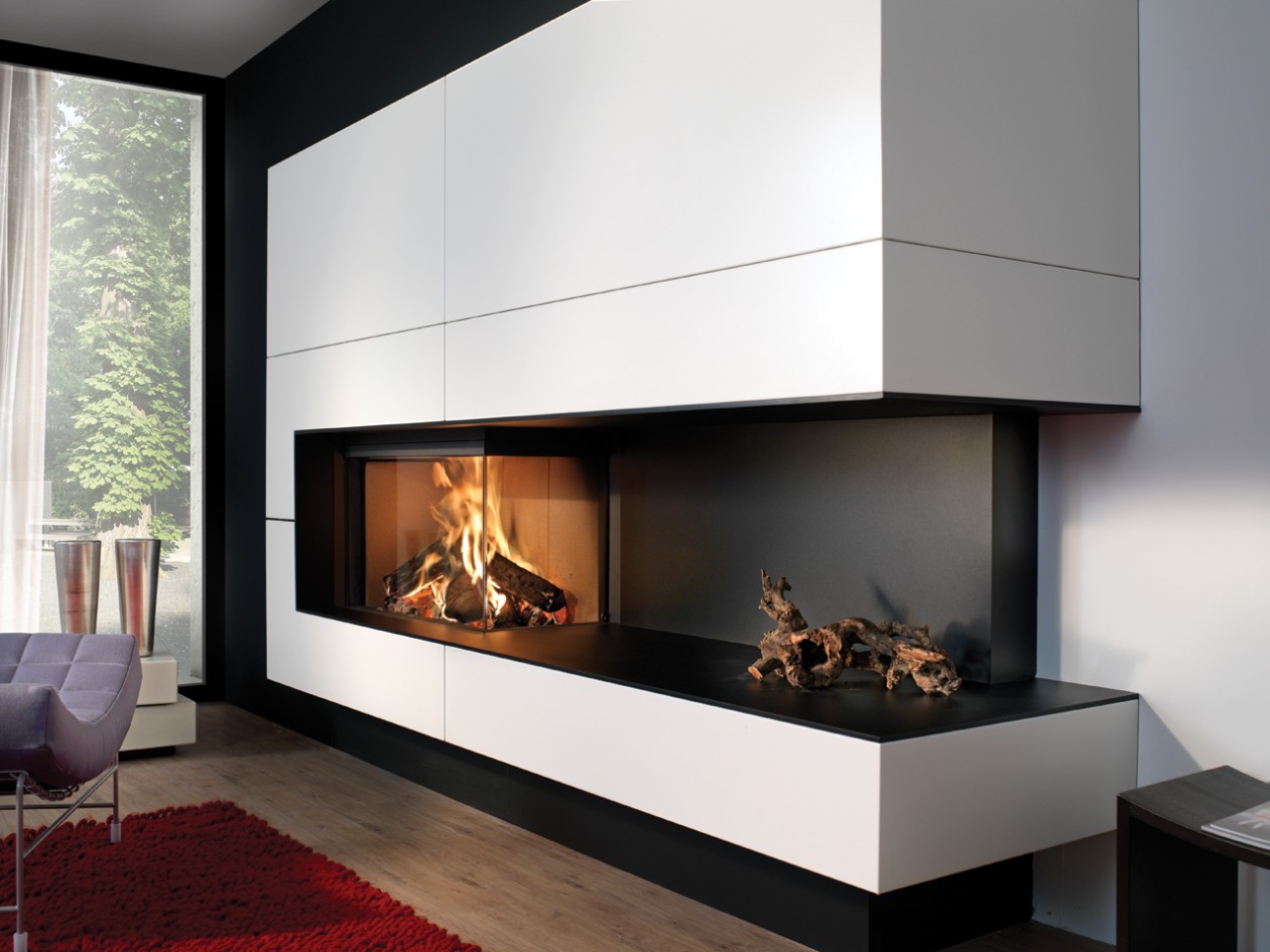 Foto : Kalfire W gesloten houthaard